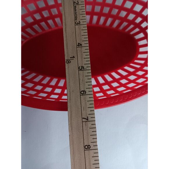 Retro Style Shamrock Industries MPLS, MN Fast Food or Picnic Baskets Set of 6 - Picture 6 of 6